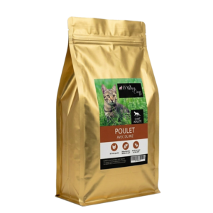 Croquette Chat Gamme Equilibre Naturel Poulet Riz O'Maya Croq