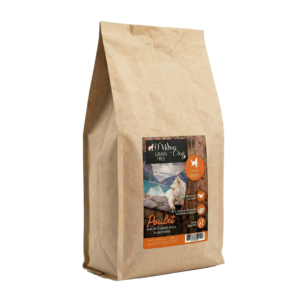 Croquette Chien Gamme Nutrition naturelle sans céréale poulet patate douce O'Maya Croq